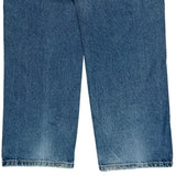 Wrangler Double Knee Carpenter Jeans - 32W 32L Blue Cotton
