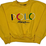 Age 10-12 Polo By Ralph Lauren Sweatshirt - Medium Multicoloured Cotton
