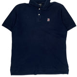 Polo By Ralph Lauren Polo Shirt - Large Navy Cotton