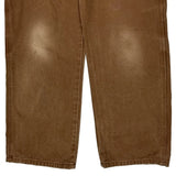 Dickies Carpenter Pants - 34W 32L Brown Cotton