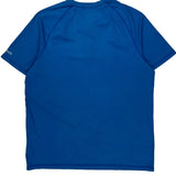 Carhartt T-Shirt - Large Blue Cotton