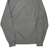 Tommy Hilfiger Jumper - Small Grey Cotton
