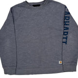 Carhartt Sweatshirt - XL Gray Cotton Blend