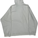 Nike Centre Swoosh Hoodie - 2XL White Cotton