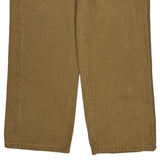 Wrangler Carpenter Trousers - 32W 32L Brown Cotton