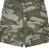 Wrangler Cargo Shorts - 38W 10L Camo Cotton