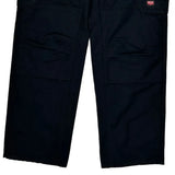 Red Kap Cargo Pants - 34W 31L Black Polyester Blend