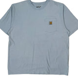Carhartt T-Shirt - XL Blue Cotton