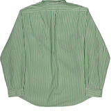Ralph Lauren Striped Shirt - 2XL Green Cotton