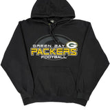 Green Bay Packers Nfl Hoodie - 2XL Black Cotton