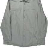 Armani Exchange Shirt - Medium Grey Cotton