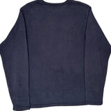 Polo By Ralph Lauren Sweater - Large Navy Cotton