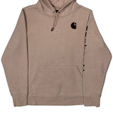 Carhartt Hoodie - XL Beige Cotton