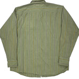 Patagonia Striped Shirt - 2XL Green Cotton