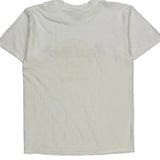 Hard Rock Cafe Graphic T-Shirt - Small White Cotton