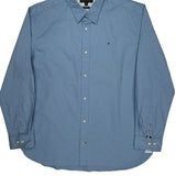 Tommy Hilfiger Shirt - XL Blue Cotton