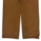 Carhartt Double Knee Carpenter Trousers - 30W 32L Brown Cotton