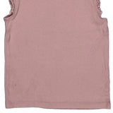 Age 4-5 Hello Sunshine Tank Top - Small Pink Cotton