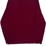 Polo By Ralph Lauren Long Sleeve T-Shirt - Medium Burgundy Cotton