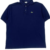 Lacoste Polo Shirt - 2XL Blue Cotton