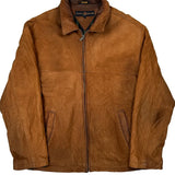 Tommy Hilfiger Leather Jacket - XL Brown Leather
