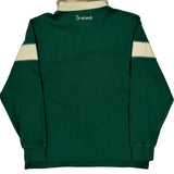 Ireland Retro Irish Striped Rugby Shirt - Large Green Cotton
