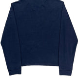 Polo By Ralph Lauren 1/4 Zip - Large Navy Cotton