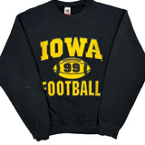 Iowa Football Fruit Of The Loom College Sweatshirt - XL Black Cotton Blend
