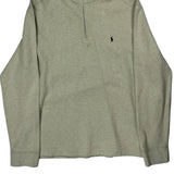 Polo By Ralph Lauren 1/4 Zip - XL Green Cotton