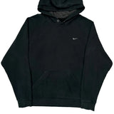 Nike Hoodie - Medium Black Cotton
