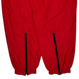 Nike Tracksuit - Large Red Polyester