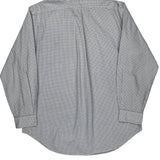 Ralph Lauren Checked Shirt - Large White Cotton