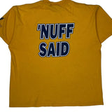 Made In USA Lee College T-Shirt - XL Yellow Cotton