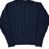 Made In USA Gant Sweater - Large Navy Cotton