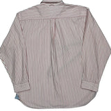 Tommy Hilfiger Striped Shirt - XL Red Cotton