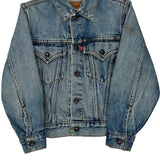 Age 10 Levis Denim Jacket - Small Light Wash Cotton