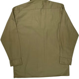 Dickies Shirt - Medium Khaki Polyester Blend