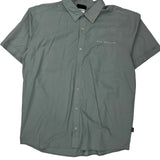 New Belgium Patagonia Short Sleeve Shirt - XL Grey Polyester Blend