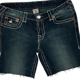 True Religion Denim Shorts - 30W US 4 Dark Wash Denim
