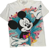 Mickey Mouse Mickey Cartoon T-Shirt - XL Multicoloured Cotton