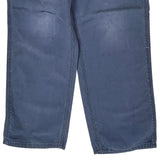 Carhartt Trousers - 34W 30L Blue Cotton