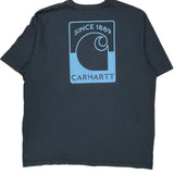 Since 1889 Carhartt T-Shirt - 2XL Blue Cotton