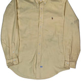 Ralph Lauren Shirt - Large Yellow Cotton