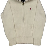 Age 6 Ralph Lauren Zip Up - XS Cream Cotton