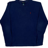 Polo By Ralph Lauren Long Sleeve T-Shirt - Small Blue Cotton