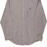 Age 14-16 Ralph Lauren Checked Shirt - Large Red Cotton