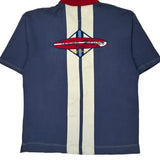 Surf Boards Tommy Hilfiger Striped Polo Shirt - XL Blue Cotton