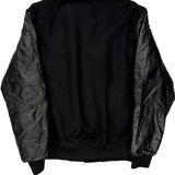 Samson'S Bridge Holloway Varsity Jacket - Medium Black Wool Blend