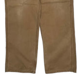 Carhartt Double Knee Carpenter Pants - 34W 34L Brown Cotton