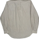 Ralph Lauren Checked Shirt - Large Cream Cotton